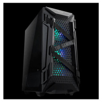 ASUS skriňa TUF GAMING GT301 BLACK AURA, ATX Tower, čierna, bez zdroja