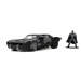 Autíčko Batman Batmobile 2022 Jada kovové s otvárateľnými dverami a figúrkou Batmana dĺžka 13,5 