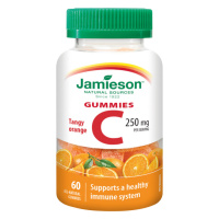 JAMIESON Vitamín C Gummies s príchuťou pomaranča želatinky 60 ks