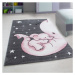 Dětský kusový koberec Kids 560 pink - 80x150 cm Ayyildiz koberce