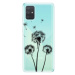 Odolné silikónové puzdro iSaprio - Three Dandelions - black - Samsung Galaxy A71