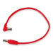 Rockboard Flat Polarity Reverser Cable - Angled/Straight - Red