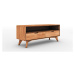 TV stolík z bukového dreva 120x48 cm Greg - The Beds