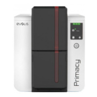 Evolis Primacy 2 PM2-0011, Kineclipse Feature, single sided, 12 dots/mm (300 dpi), USB, Ethernet