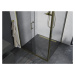 MEXEN/S - Apia sprchovací kút obdĺžnik 90x90, transparent, zlatá 840-090-090-50-00