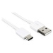 Kábel Samsung EP-DN930CWE, USB-A na USB-C, 3A, 1.2m, biely (Bulk)