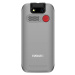 EVOLVEO EasyPhone EB, mobilný telefón pre seniorov s nabíjacím stojanom, červená