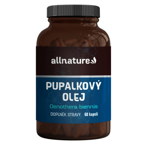 ALLNATURE Pupalkový olej 60 kapsúl