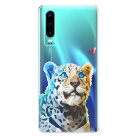 Odolné silikónové puzdro iSaprio - Leopard With Butterfly - Huawei P30