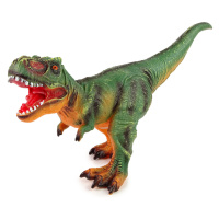 mamido  Veľký dinosaurus Tyrannosaurus Rex figúrka zelená a oranžová Zvuk: 60 cm Dĺžka