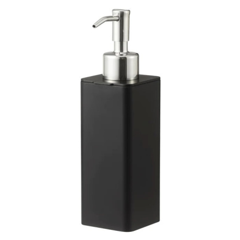 Nástenný dávkovač mydla Yamazaki 5352 Film Hook, 230 ml, plast, čierny