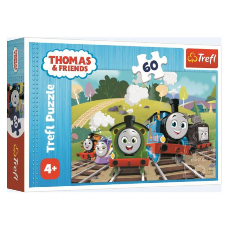 Trefl puzzle 60 dielikov - Tom na výlete / Thomas and Friends