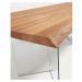 Jedálenský stôl s doskou v dubovom dekore v prírodnej farbe 90x160 cm Lotty – Kave Home