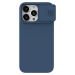 Nillkin CamShield Silikónový Kryt pre iPhone 15 Pro Max, Modrý
