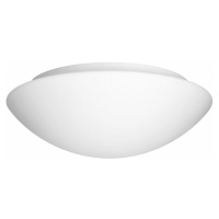 LUBA LED luminaire, 18W, 3000K, 1650lm, white-steel, matt glass diffuser, IP44