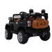 mamido  Detské elektrické autíčko Jeep Country čierne