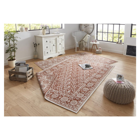 Kusový koberec Twin-Wendeteppiche 103114 terra creme – na ven i na doma - 160x230 cm NORTHRUGS -