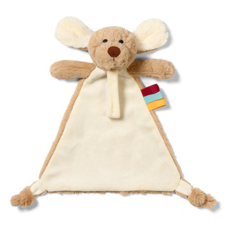 Baby ONO Psík willy hračka na maznanie s pacifickým príveskom