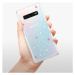 Odolné silikónové puzdro iSaprio - Abstract Triangles 02 - white - Samsung Galaxy S10+