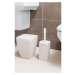 Set krémového koupelnového kôše a WC kartáče Addis Calico
