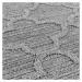 Kusový koberec Patara 4951 Grey – na von aj na doma Rozmery kobercov: 80x250