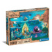 Puzzle 1000 dielikov Disney Mapa - Malá morská víla