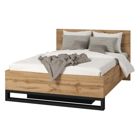 Posteľ 140/200 Halle S 50  Dub Wotan MERKURY MARKET