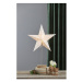 Biela svetelná dekorácia Star Trading Star, výška 65 cm