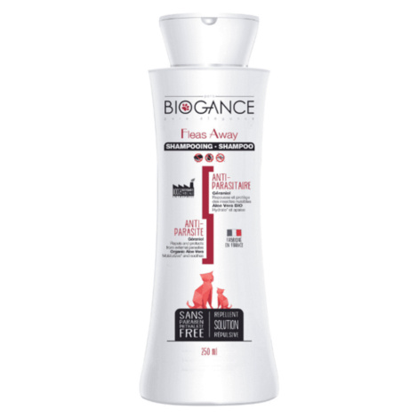 BIOGANCE Fleas away cat antiparazitný šampón 250 ml