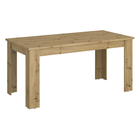 Jedálenský rozkladací stôl, dub artisan, 160-210x80 cm, AIRON Tempo Kondela