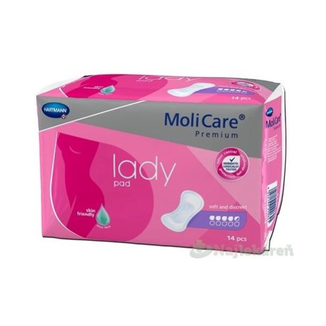 MoliCare Premium lady pad 4,5 kvapiek inkontinenčné vložky 14ks