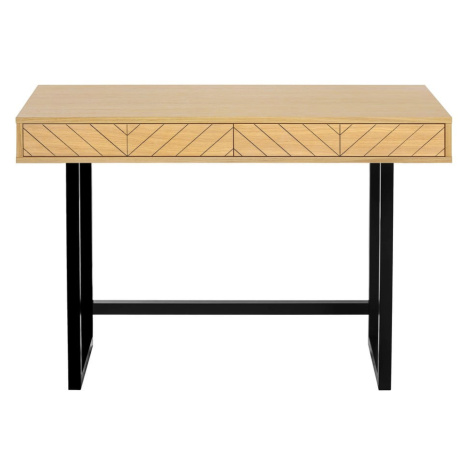 Písací stôl Woodman Camden Herringbone, 110 x 55 cm