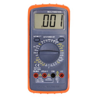 Solight multimeter, max. AC 600V/10A test diódy, bzučiak, hFE, kapacita, odpor