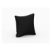 Čierny zamatový vankúš k modulárnej pohovke Rome Velvet - Cosmopolitan Design