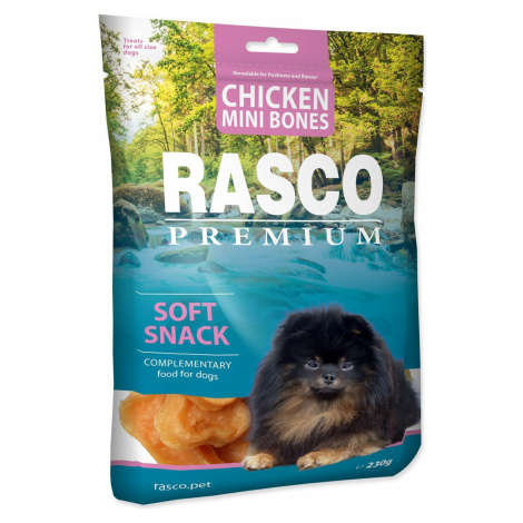 Pochúťka Rasco Premium kuracie kostičky 230g