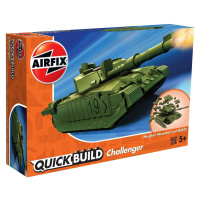 Airfix Quick Build tank J6022 Challenger Tank zelená