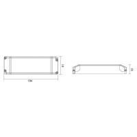 LED budič Basic, CV, Q8H-12-75W