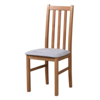 Sconto Jedálenská stolička BOLS 10 dub stirling/sivá