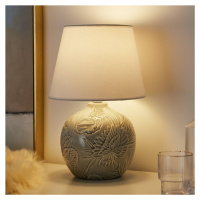 Pauleen Tender Love stolná lampa, keramika a látka