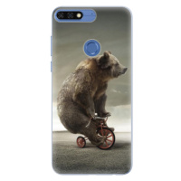 Silikónové puzdro iSaprio - Bear 01 - Huawei Honor 7C