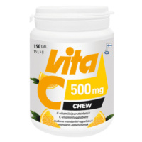 VITABALANS Vita C 500 mg chew žuvacie s mandarínkovo-pomarančovou príchuťou 150 tabliet