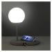 Biela LED stolová lampa (výška  33 cm) Pogo – Tomasucci
