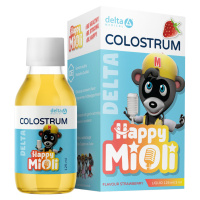 DELTA Colostrum MiOli Jahoda Tekuté 125 ml