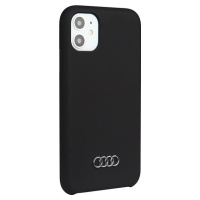 Audi Silikónový Kryt pre iPhone 12/12 Pro, Čierny