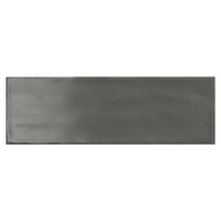 Obklad Ragno Brick glossy anthracite 10x30 cm lesk BGR4JG