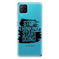 Odolné silikónové puzdro iSaprio - Start Doing - black - Samsung Galaxy M12