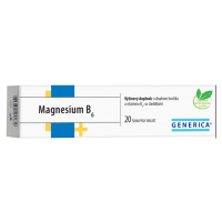 GENERICA Magnesium B6 šumivé tablety 20 ks