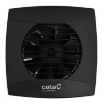 Cata Cata, UC-10 kúpe 3/4 oový ventilátor axiálny, 8W, potrubie 100mm, čierna, 01256000