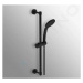 IDEAL STANDARD - Idealrain Set sprchovej hlavice, tyče a hadice, čierna BD142XG