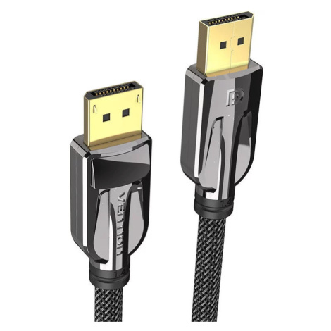 Kábel Display Port cable 2x Male, Vention HCABG 8K 60Hz, 1.5m (black)